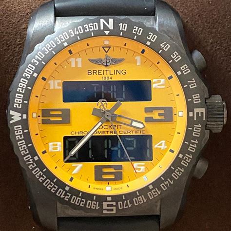 breitling b50 night mission yellow|breitling b50 night mission review.